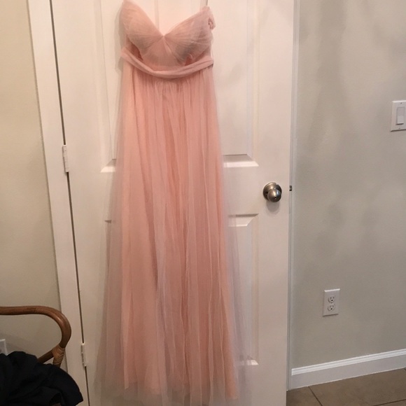 Jenny Yoo Dresses & Skirts - Jenny Yoo Annabelle convertible tulle dress blush